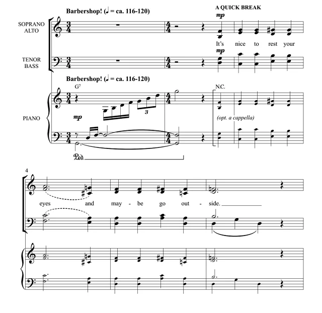 伴奏音频  茶杯头串烧 Cuphead  合唱 混声合唱 SATB SAB 有试听
