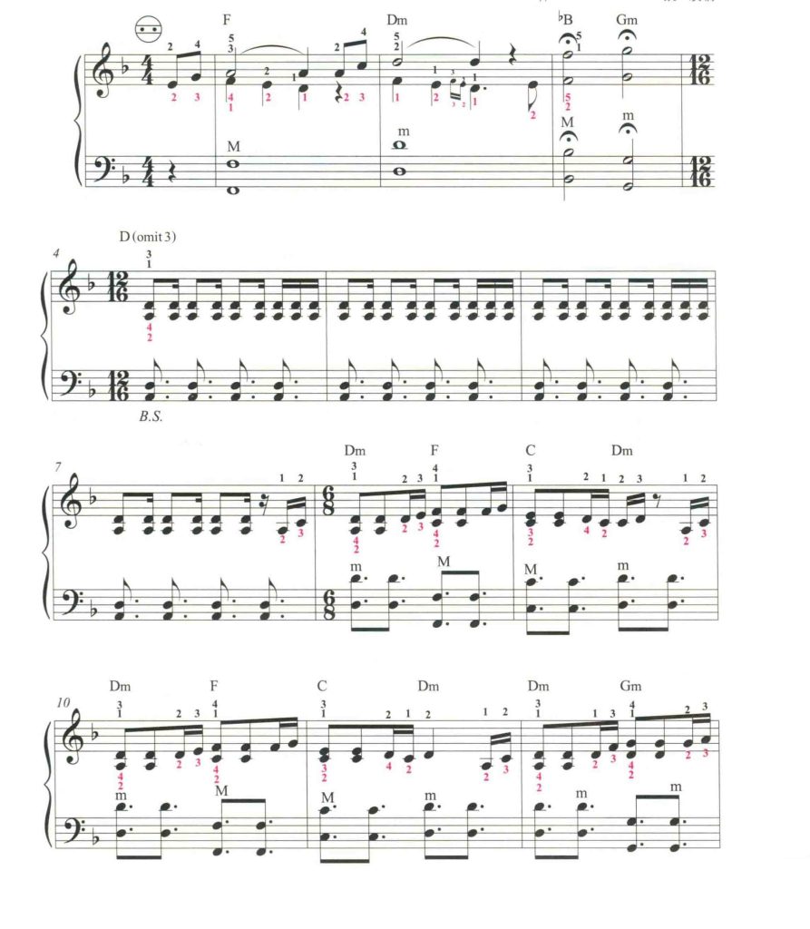 加勒比海盗  手风琴独奏谱  有试听-云音圈