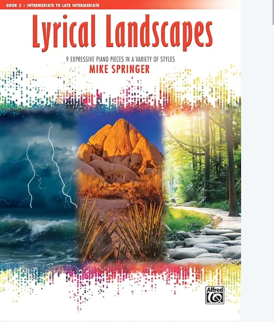 Lyrical Landscapes 抒情风景 钢琴乐谱集 全三册-云音圈