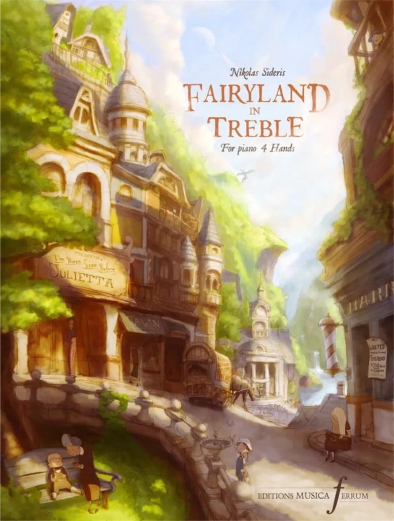 Fairyland in Treble  11首四手联弹乐谱  带示范音频  有试听-云音圈
