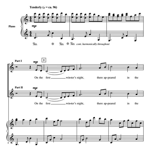 商品为 SAB 三声部合唱线谱  练声曼波舞 Solfege Mambo 米勒版混声 有试听-云音圈