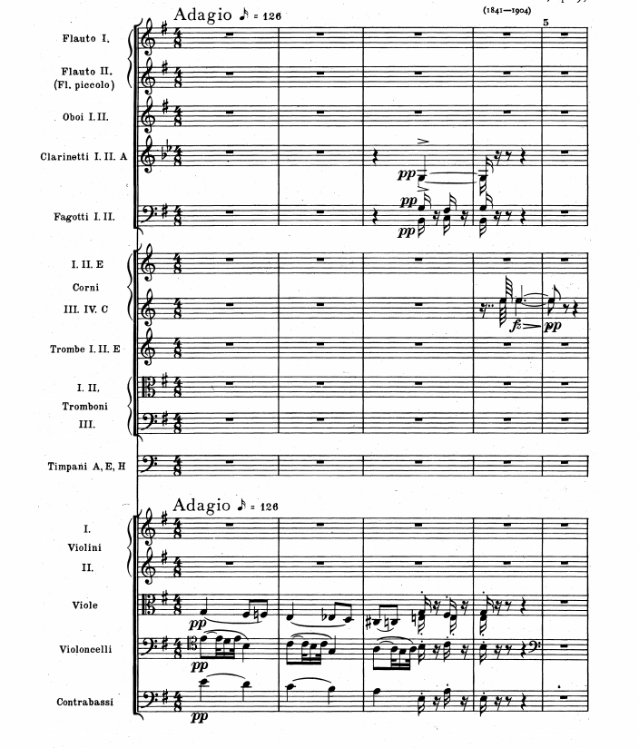 德沃夏克 第九交响曲 Symphony No.9, Op.95 管弦乐 总谱+分谱  有试听-云音圈