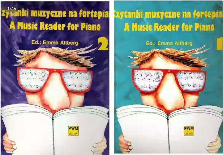 艾玛·阿尔特伯格 音乐读本 共2 册-云音圈