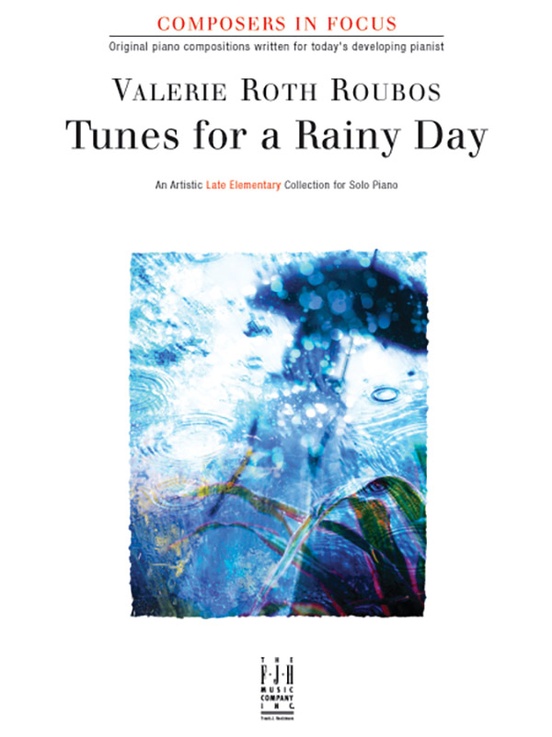 露博斯 钢琴作品集 《雨天曲调》 Tunes for a Rainy Day 钢琴独奏曲集 初级难度-云音圈