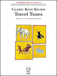 露博斯 钢琴作品集 《旅行曲调》 Travel Tunes 钢琴独奏曲集 初级难度-云音圈