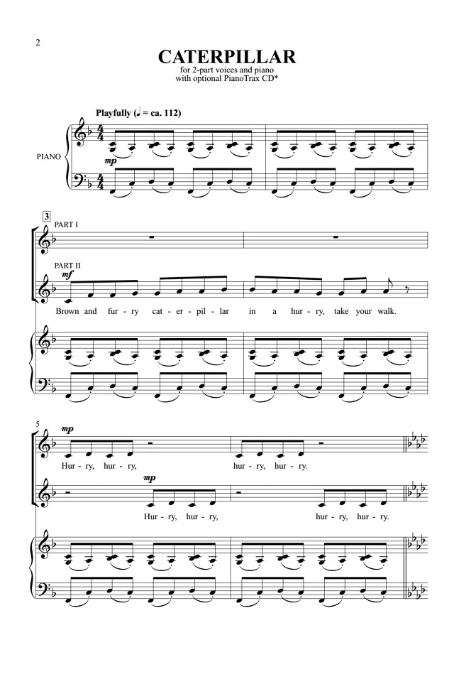 商品为合唱伴奏音频mp3 毛毛虫 Caterpillar 格雷版 合唱伴奏音频 有试听-云音圈