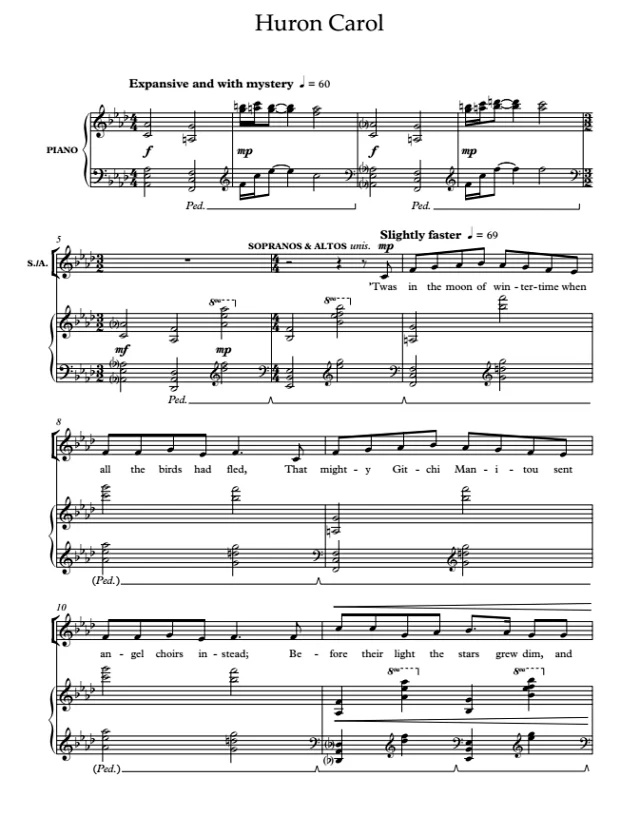 商品为合唱伴奏音频mp3 休伦圣诞歌 Huron Carol 奎特尔版 合唱伴奏音频 有试听-云音圈