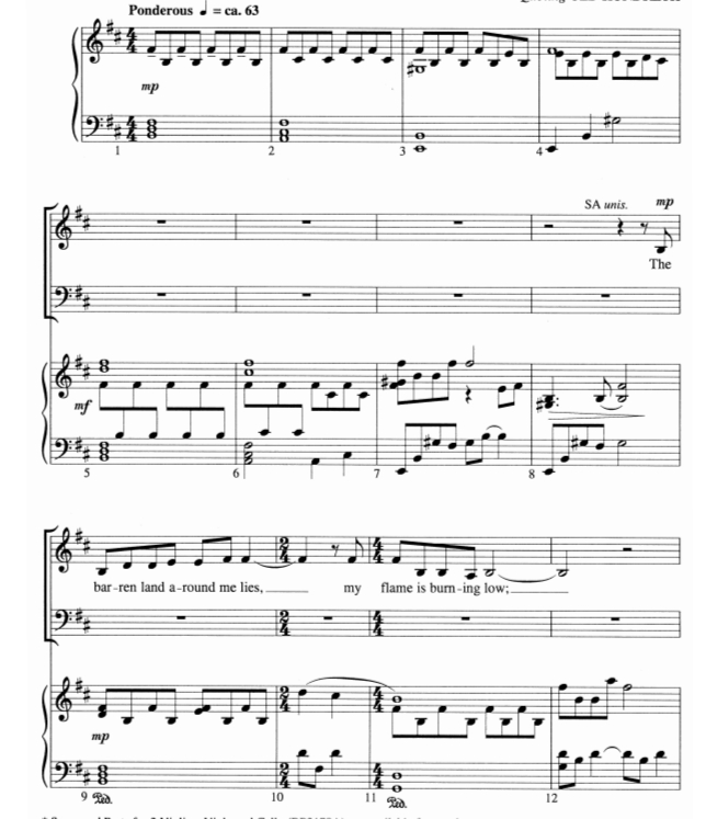 商品为SATB 四声部合唱线谱 流浪者之歌 福里斯特版 混声合唱+钢琴谱 有试听-云音圈