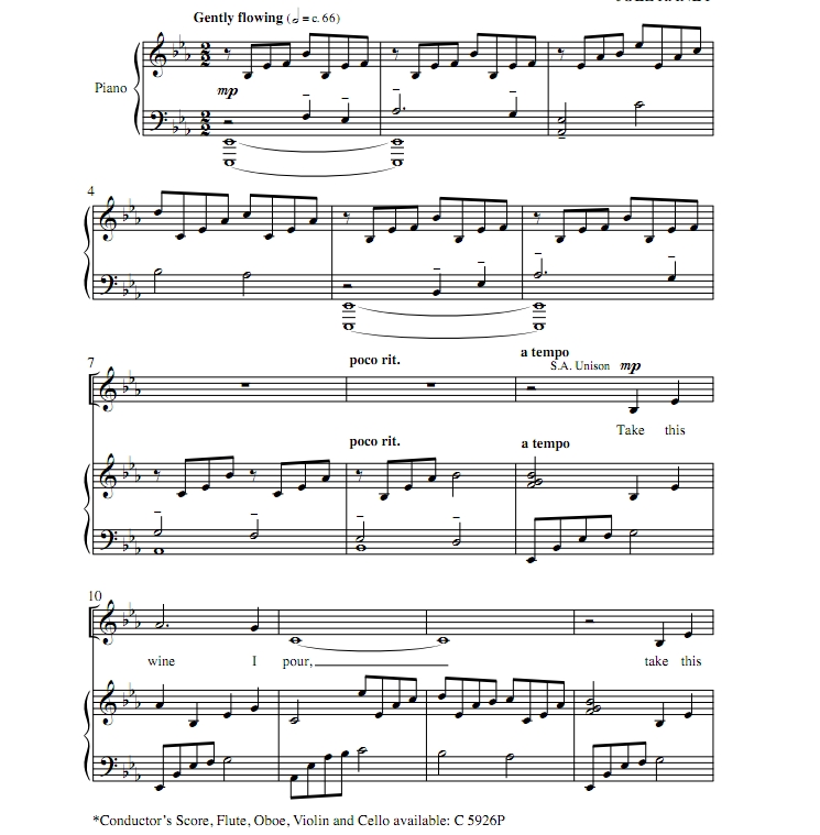 商品为SATB 四声部合唱线谱 想起我并记住 雷尼版  混声合唱谱 有试听-云音圈