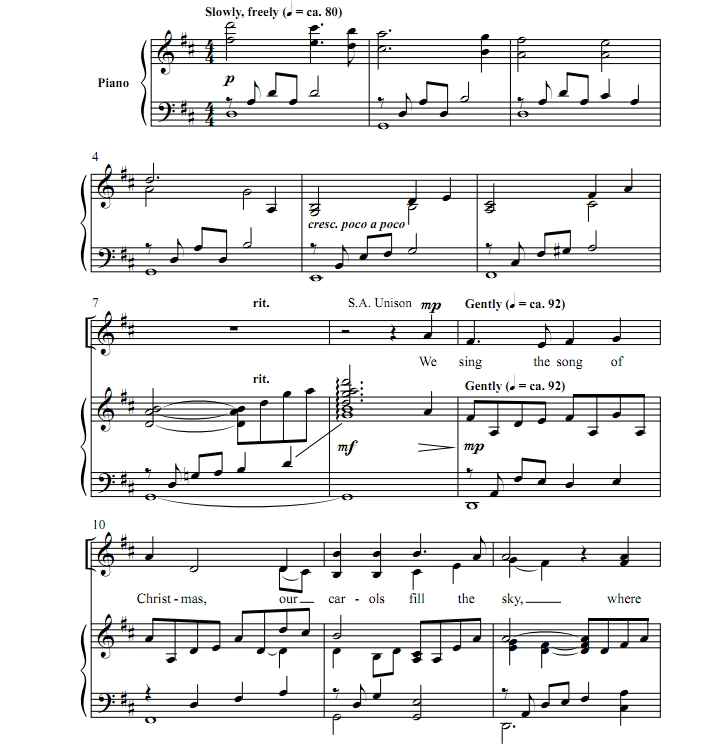 商品为合唱伴奏音频mp3 我们唱圣诞之歌 拉尔森版 合唱伴奏音频 有试听-云音圈