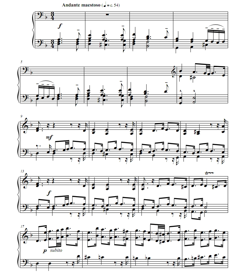 巴赫 恰空舞曲 BWV.1004 钟耀光版 高级 4槌 独奏 马林巴谱 有试听-云音圈