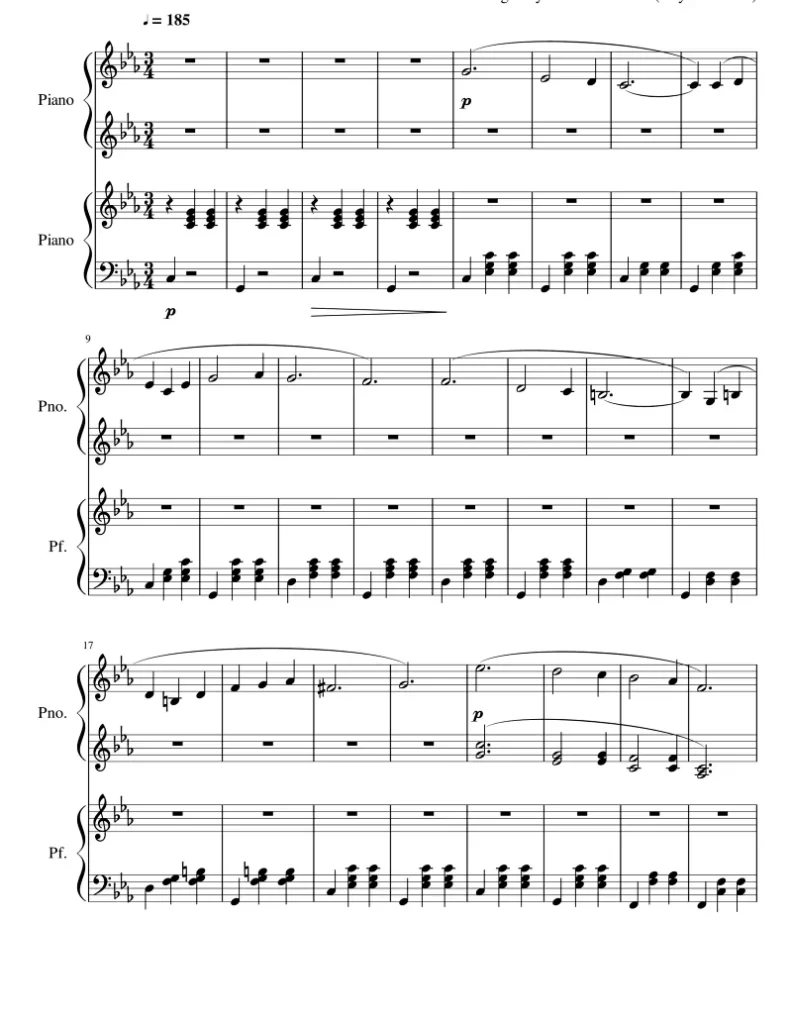 肖斯塔科维奇 第二圆舞曲 四手联弹  有试听-云音圈