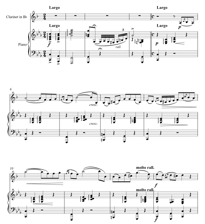 标价非售价 查尔达什舞曲 哈里版 单簧管钢琴 总分谱 有试听-云音圈