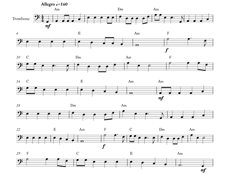 韦勒曼 汤姆版 长号独奏 有试听-云音圈