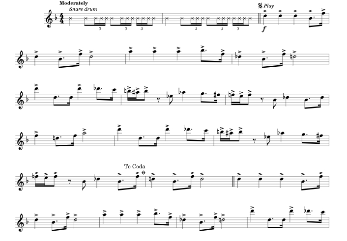 标价非售价 帝国进行曲 达斯版 长笛独奏 有试听-云音圈