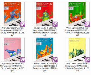 136首波兰热门钢琴练习曲  由易到难  全6册-云音圈