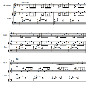 Ave Maria 单簧管钢琴 带分谱-云音圈