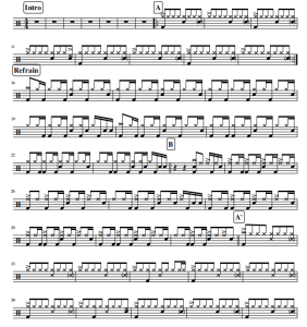 Can't Wait 鼓谱-云音圈