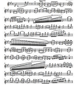 Caprice No. 21 in A Major 小提琴独奏谱-云音圈