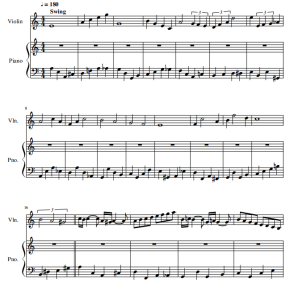 Fly Me to the Moon 小提琴钢琴-云音圈