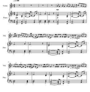 Happier 小提琴钢琴 带分谱-云音圈