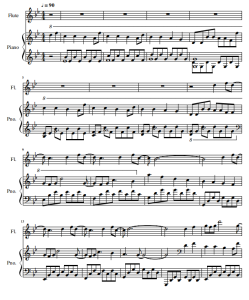 Illusionary Daytime 长笛钢琴-云音圈