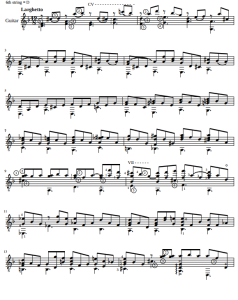 Lacrymosa 吉他独奏谱-云音圈