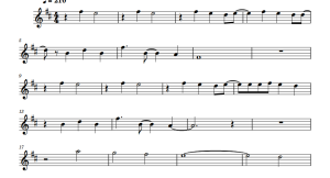 Leave It All To Me 长笛独奏谱-云音圈