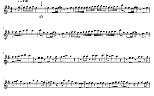 Luka Luka Night Fever 长笛独奏谱-云音圈