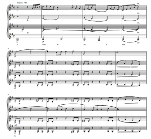 Alem do Arco 单簧管四重奏总谱 有试听-云音圈