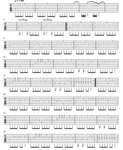 Paint it black 吉他独奏谱-云音圈