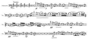 Pas de deux 大提琴独奏谱-云音圈