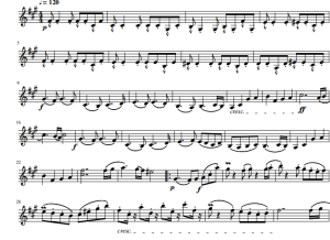 Scarlet Forest 小提琴独奏谱-云音圈