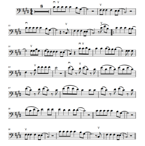 Summertime Sadness 大提琴独奏谱-云音圈