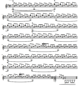 The Last Of Us Theme 吉他独奏谱-云音圈