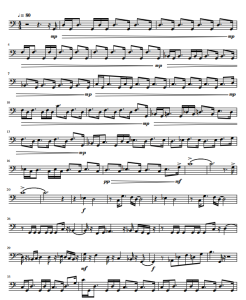 The Mandalorian - Main Theme 大提琴独奏谱-云音圈