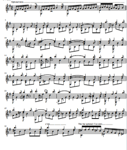 Vltava 吉他独奏谱-云音圈