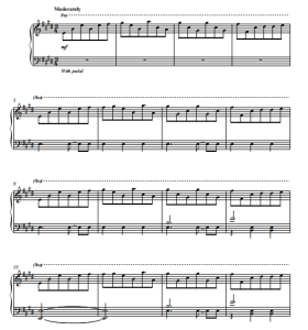 天使在人间  钢琴独奏谱-云音圈