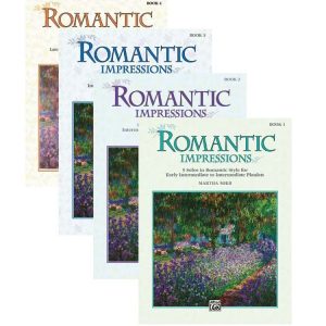 【玛莎.米尔】《浪漫印象》共4册  带演奏视频  有试听-云音圈