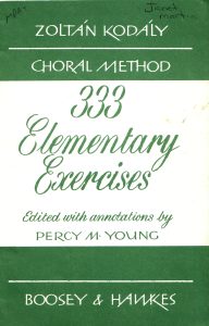 柯达伊 333首读谱练习 英文版-云音圈