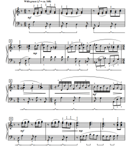 秋叶舞 钢琴独奏 4级难度  有试听-云音圈