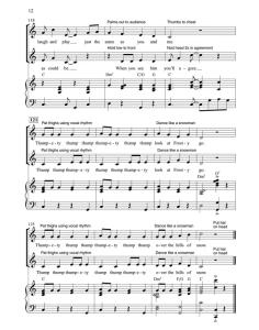 结霜的雪人 SA 二声部童声女声+钢琴 阿尔布雷克特版 合唱线谱  有试听-云音圈