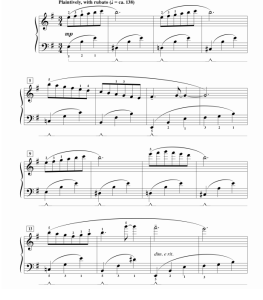 轻轻飘落的雪花 钢琴独奏 有试听-云音圈