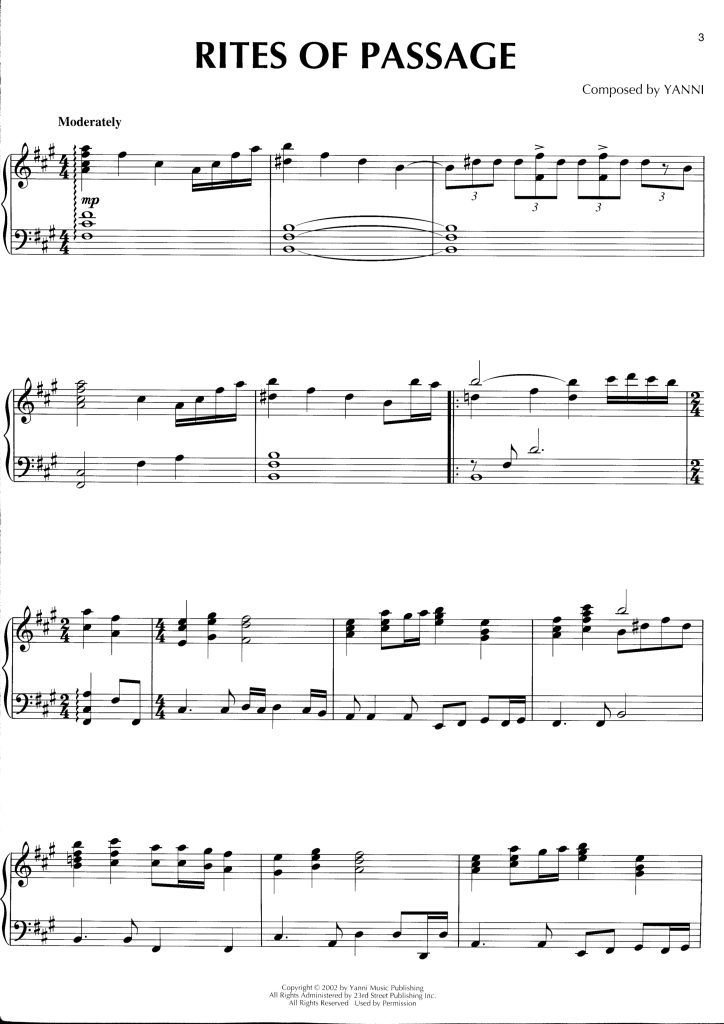 图片[3]-雅尼 天下一家钢琴独奏曲集-云音圈