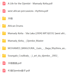 西非曼丁音乐Mamady keita非洲鼓音乐及曲谱-云音圈