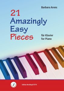 Arens Barbara《21首超出想象的极简钢琴独奏乐谱集》 带演奏视频  有试听-云音圈