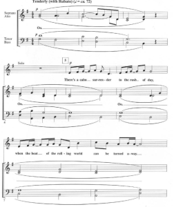 Can you feel the love tonight 阿卡贝拉 SATB四声部混声 合唱线谱-云音圈