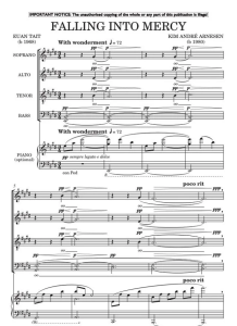 Falling Into Mercy SATB 四声部混声+钢琴 合唱线谱  有试听-云音圈