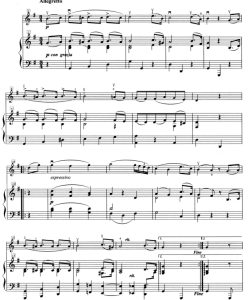 G大调小步舞曲 小提琴钢琴 带伴奏音频  有试听-云音圈