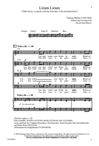 Lirum Lirum 阿卡贝拉 TTBB 四声部男声 合唱线谱 有试听-云音圈